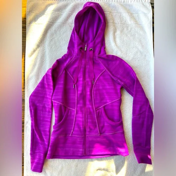 Athleta Purple Hoodie Size XS - Picture 1 of 5